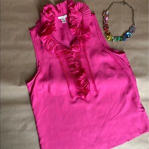 J.Crew Ruffle Button Down Blouse